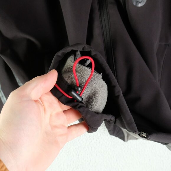 Helly Hansen Jacket Mens Small Black Softshell Windproof Fleece Lined Outdoor - Picture 9 of 11